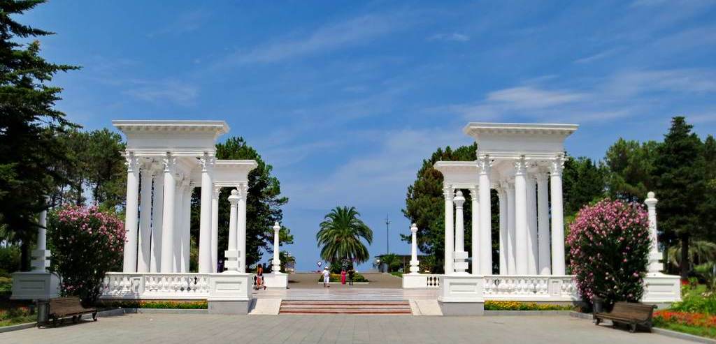 Colonnades in Batumi